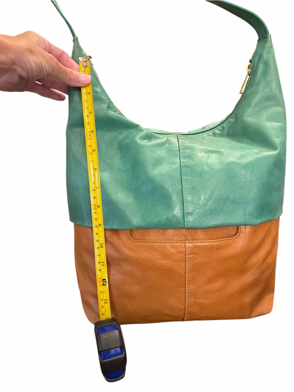 Vintage HOBO Flash SALE Slouchy Leather Shoulder Bag -RARE - Picture 6 of 16